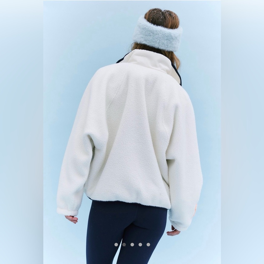 Free People Movement Hit The Slopes Patch Fleece Jacket - Picture 4 of 12